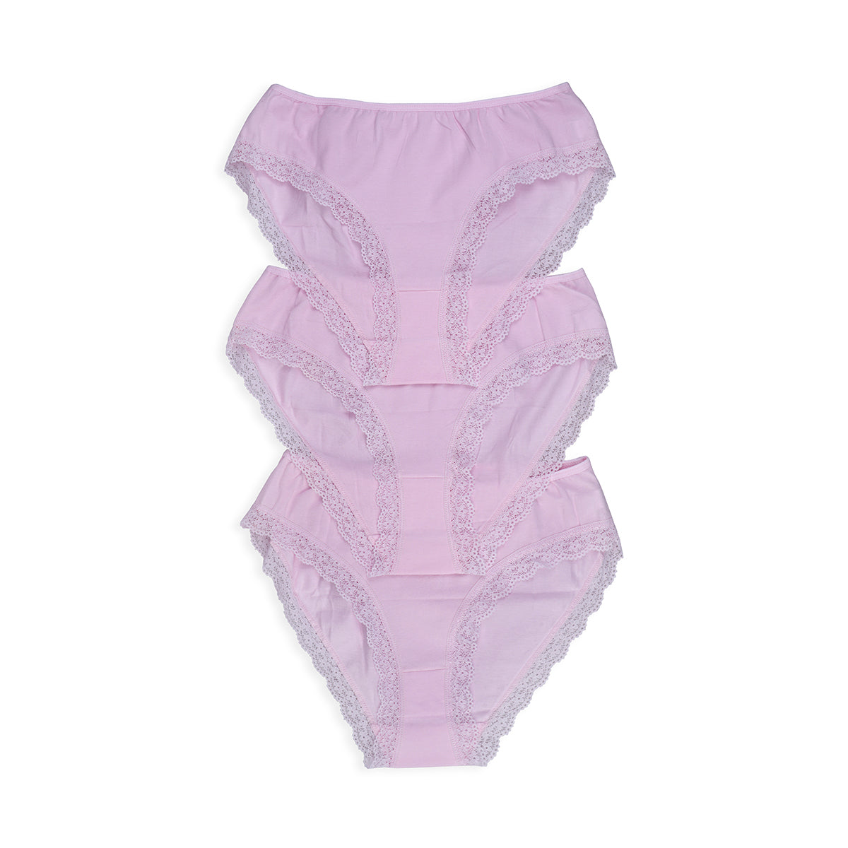BLS Zena Cotton Panty Pink Pack Of 3