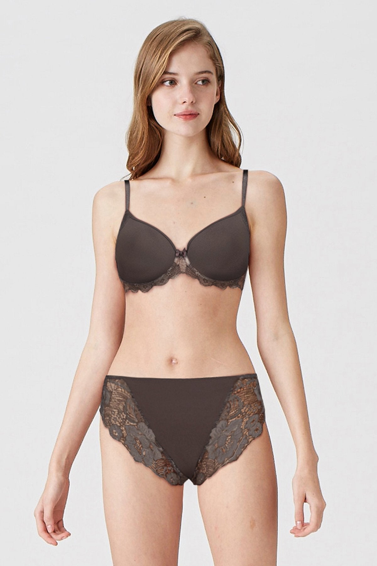 BLS Breathable Wired And Light Padded Bra Pepper