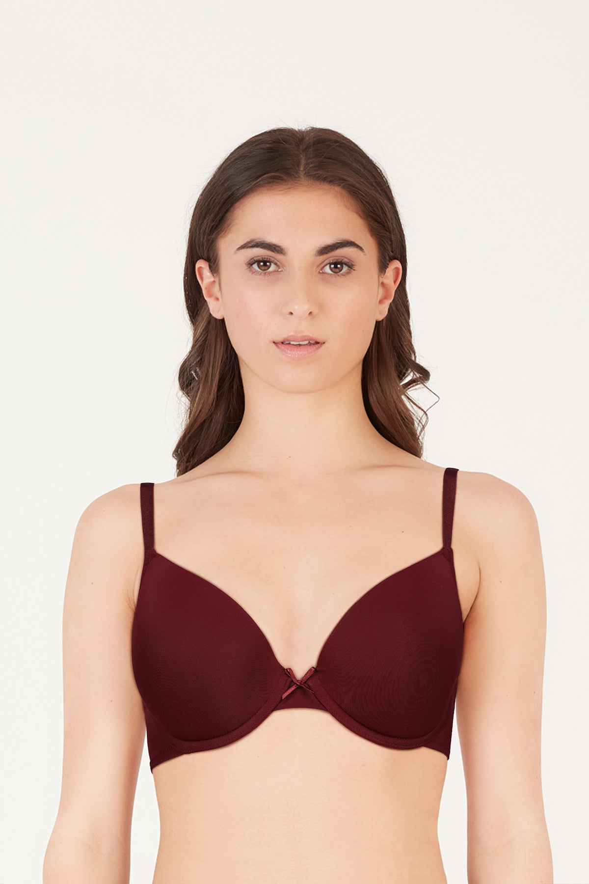 BLS Parker Wired And Pushup Bra Berry