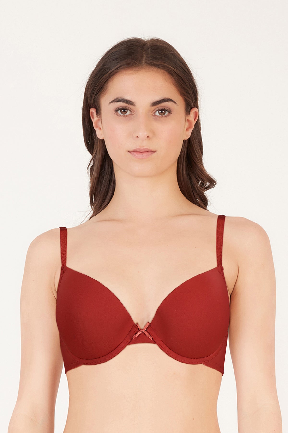 BLS Parker Wired And Pushup Bra Cherry