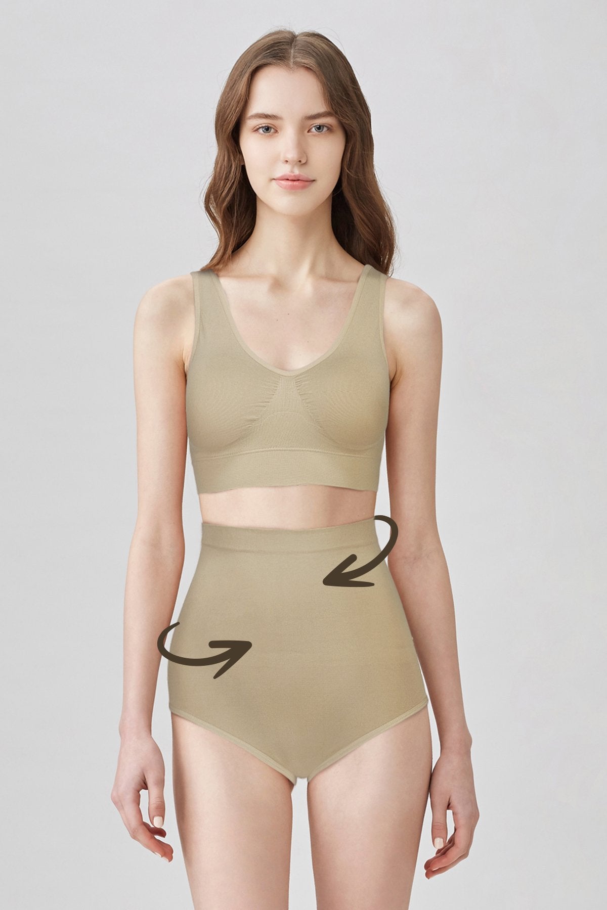BLS Perfect Waist Tummy Control Midwaist Shapewear Skin
