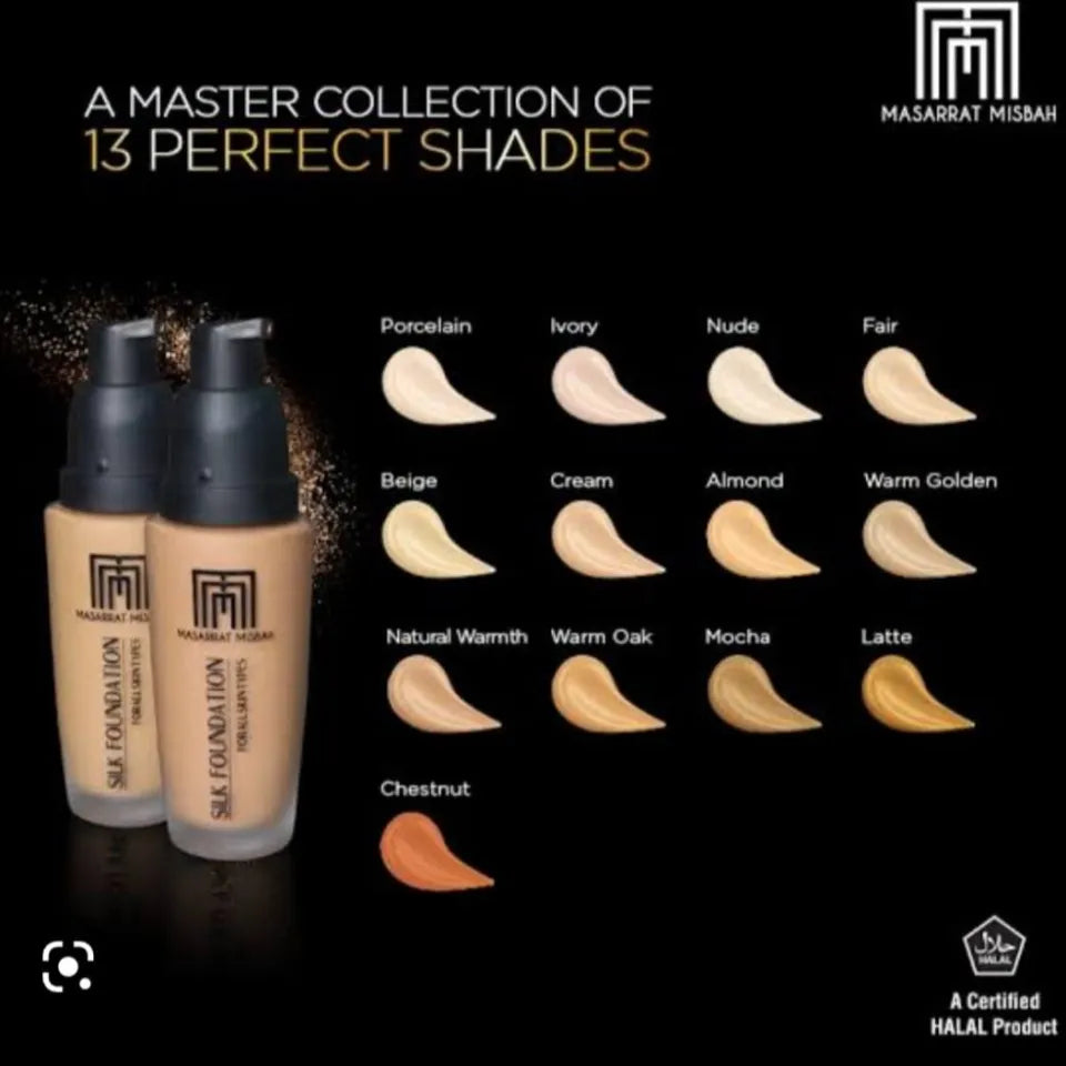 Masarrat Misbah Silk Foundation 35gm