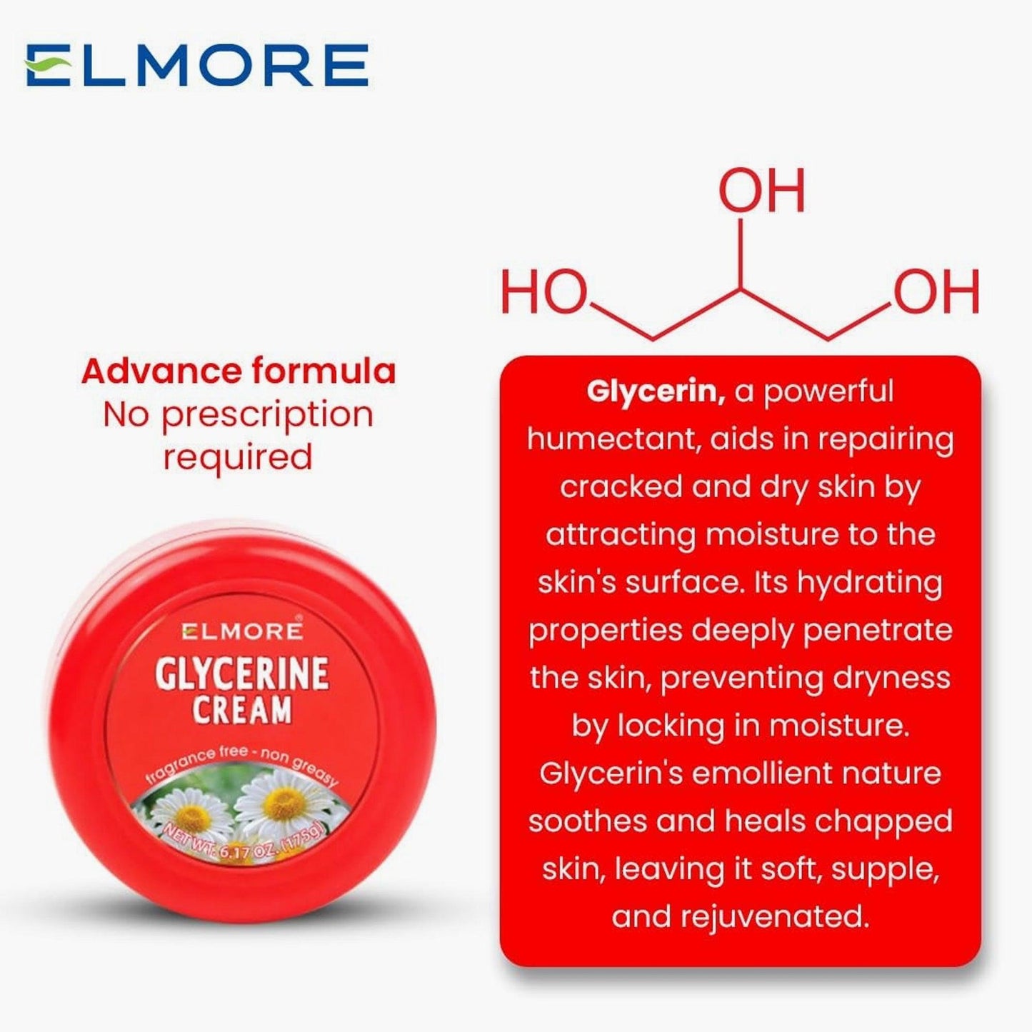 Elmore Glycerin Cream With Chamomile Extract