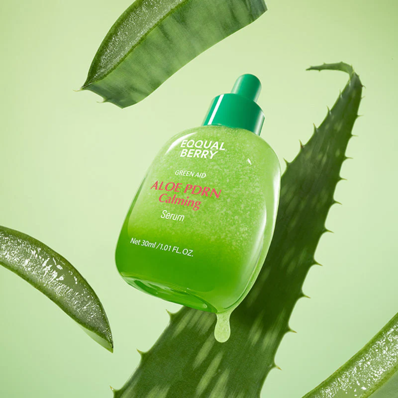Eqqualberry Green Aid Aloe PDRN Calming Serum 30ml