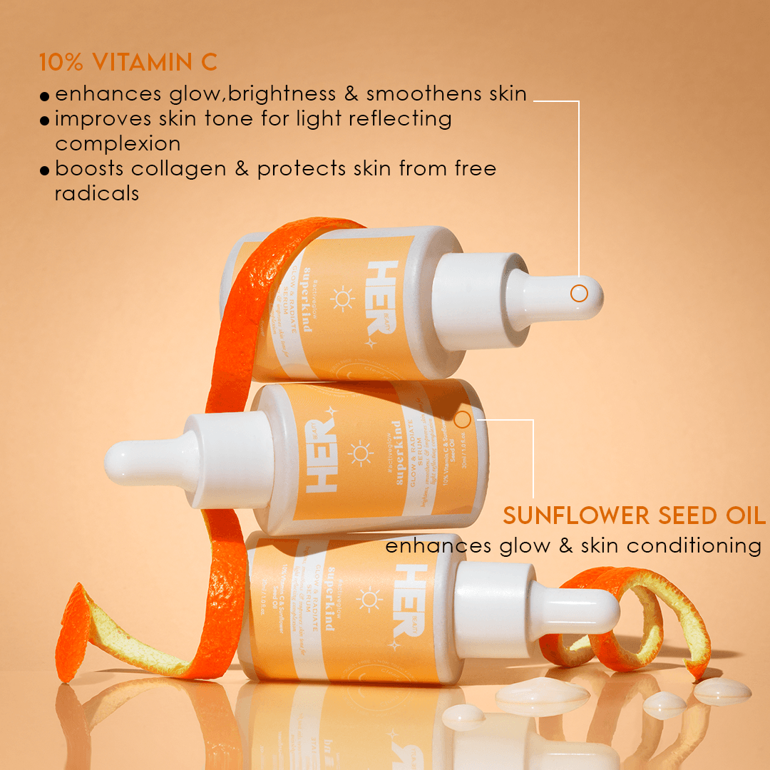 Her Beauty Superkind Glow & Radiate Serum 30ml