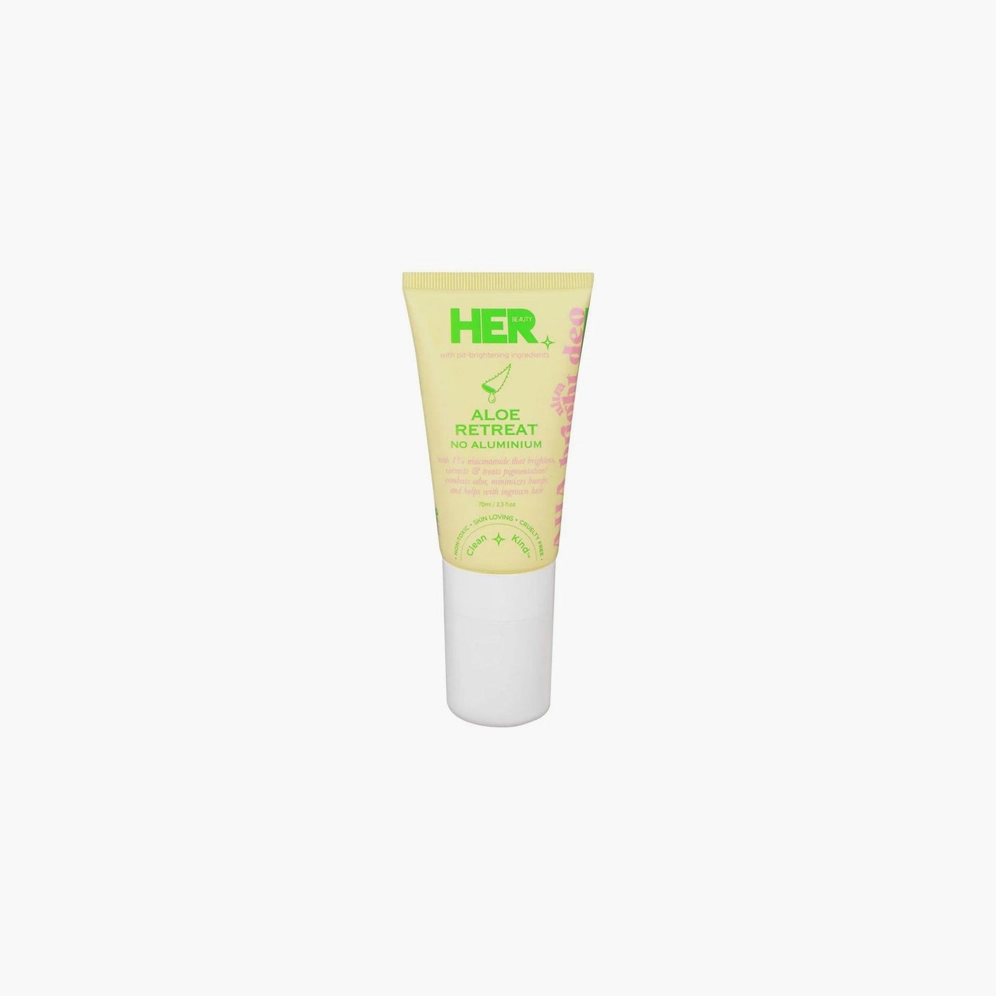 Her Beauty Aloe Retreat No Aluminium AHA Bright Deo 70ml