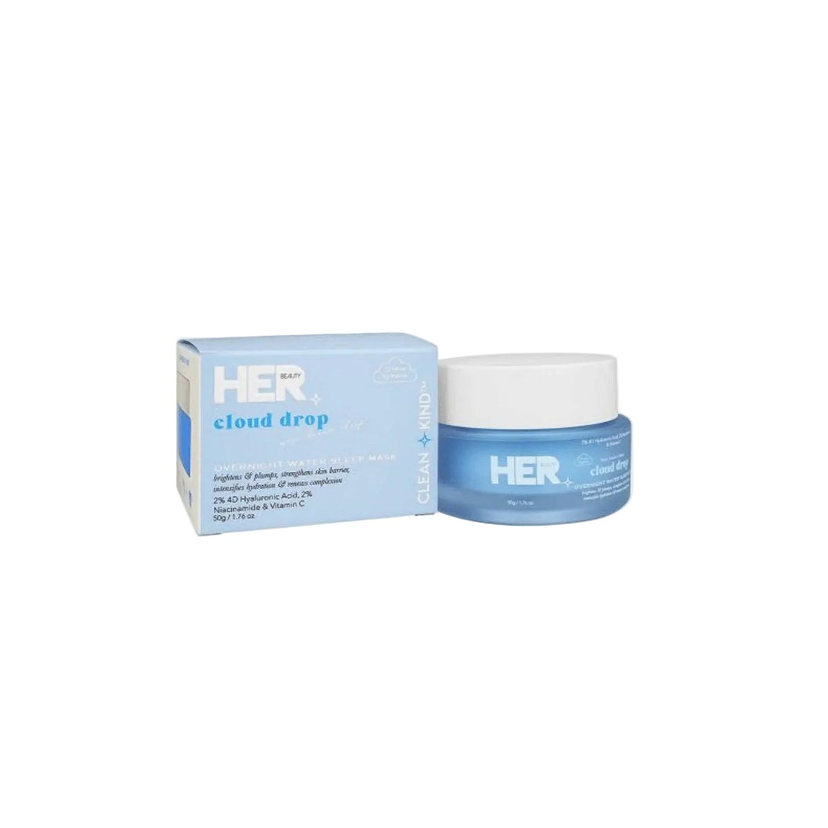 Her Beauty Cloud Drop Overnight Water Sleep Mask 50ml