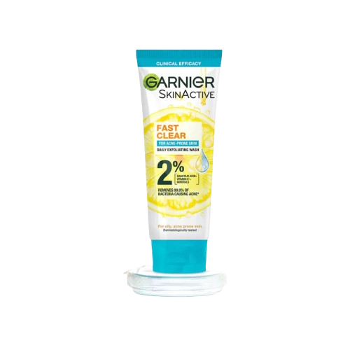 Garnier Skin Active Fast Clear For Acne-Prone Skin Face Wash