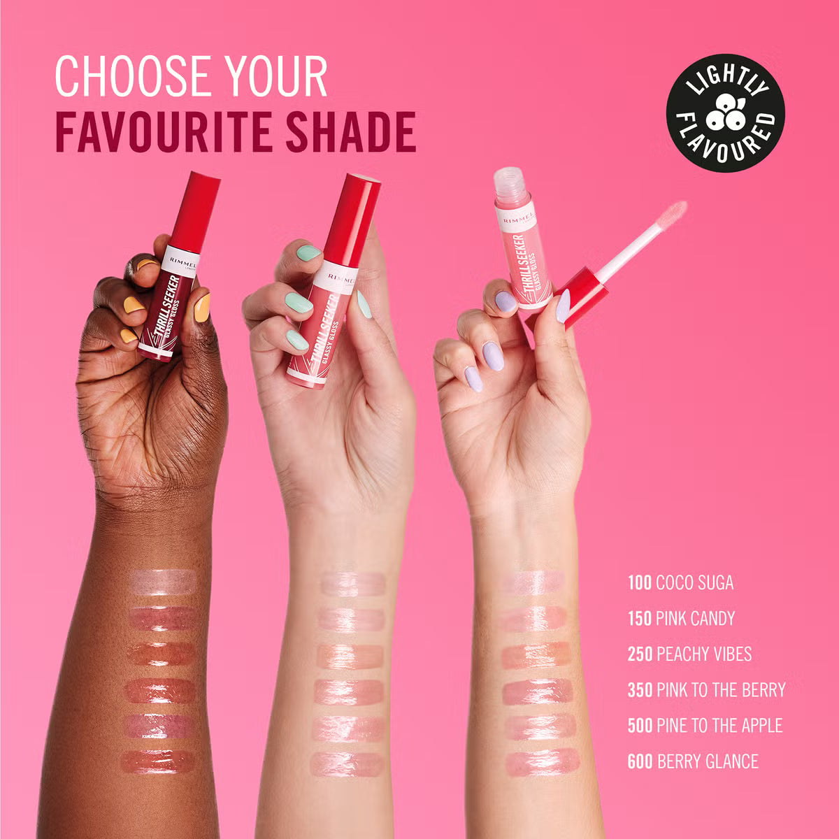 Rimmel Thrill Seeker Glassy Lip Gloss 10ml