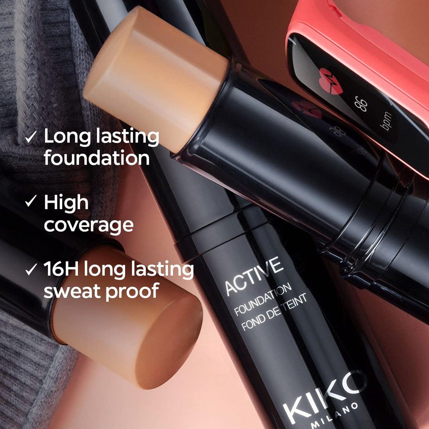 Kiko Milano Active Foundation 12.5gm