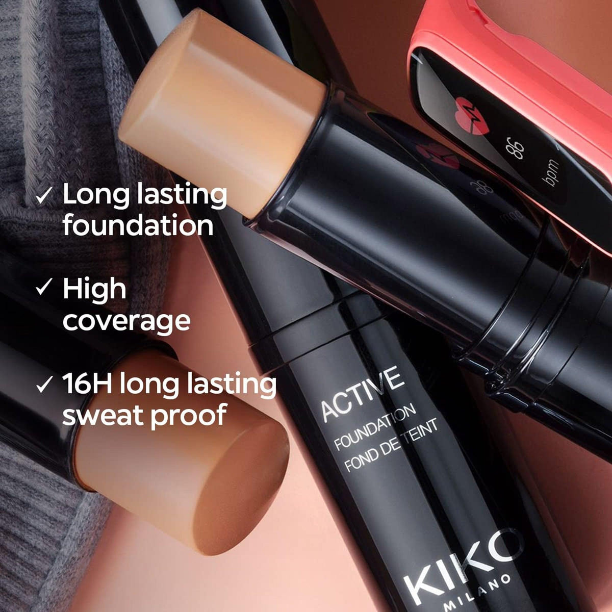 Kiko Milano Active Foundation 12.5gm
