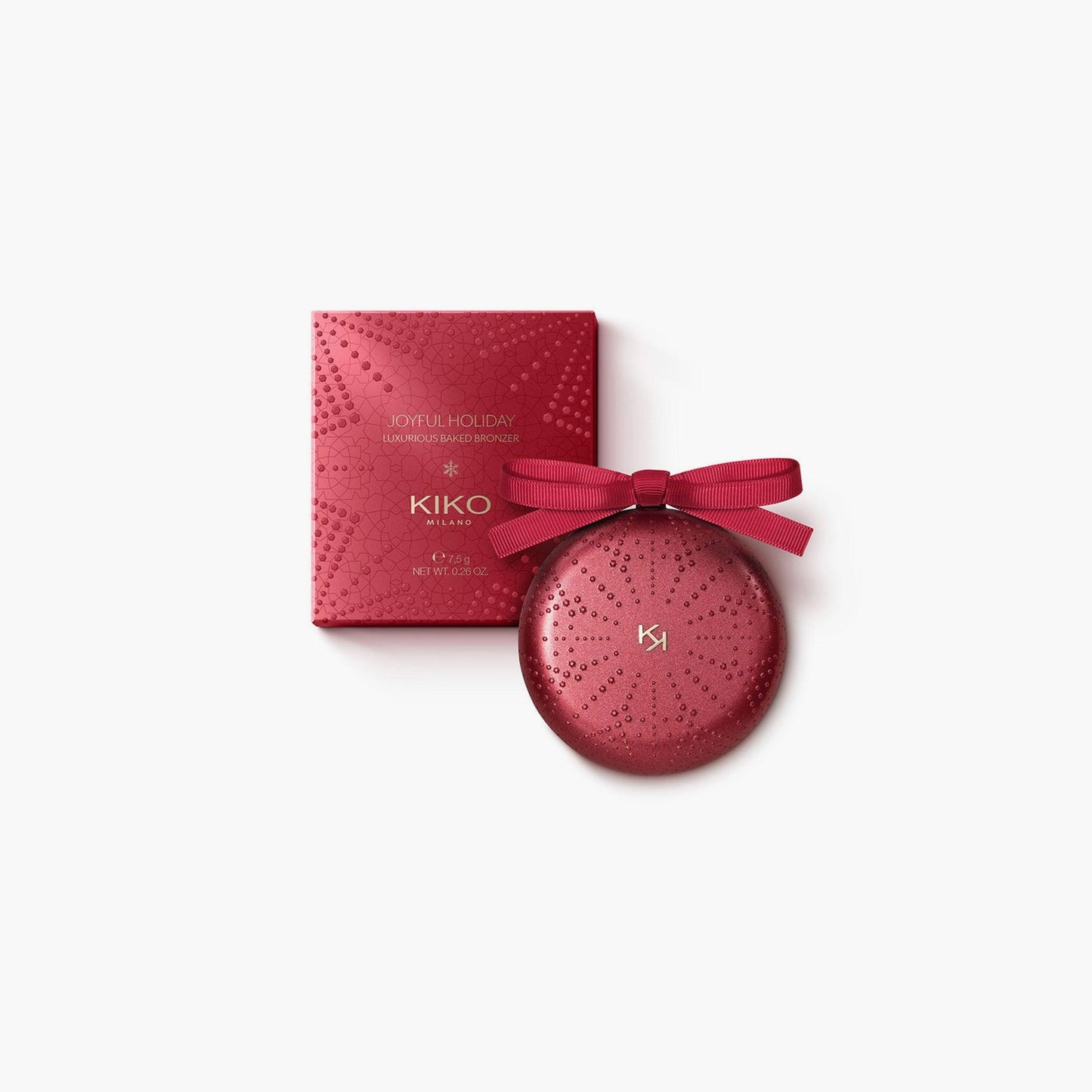 Kiko Milano Joyful Holiday Luxurious Baked Bronzer 7.5gm