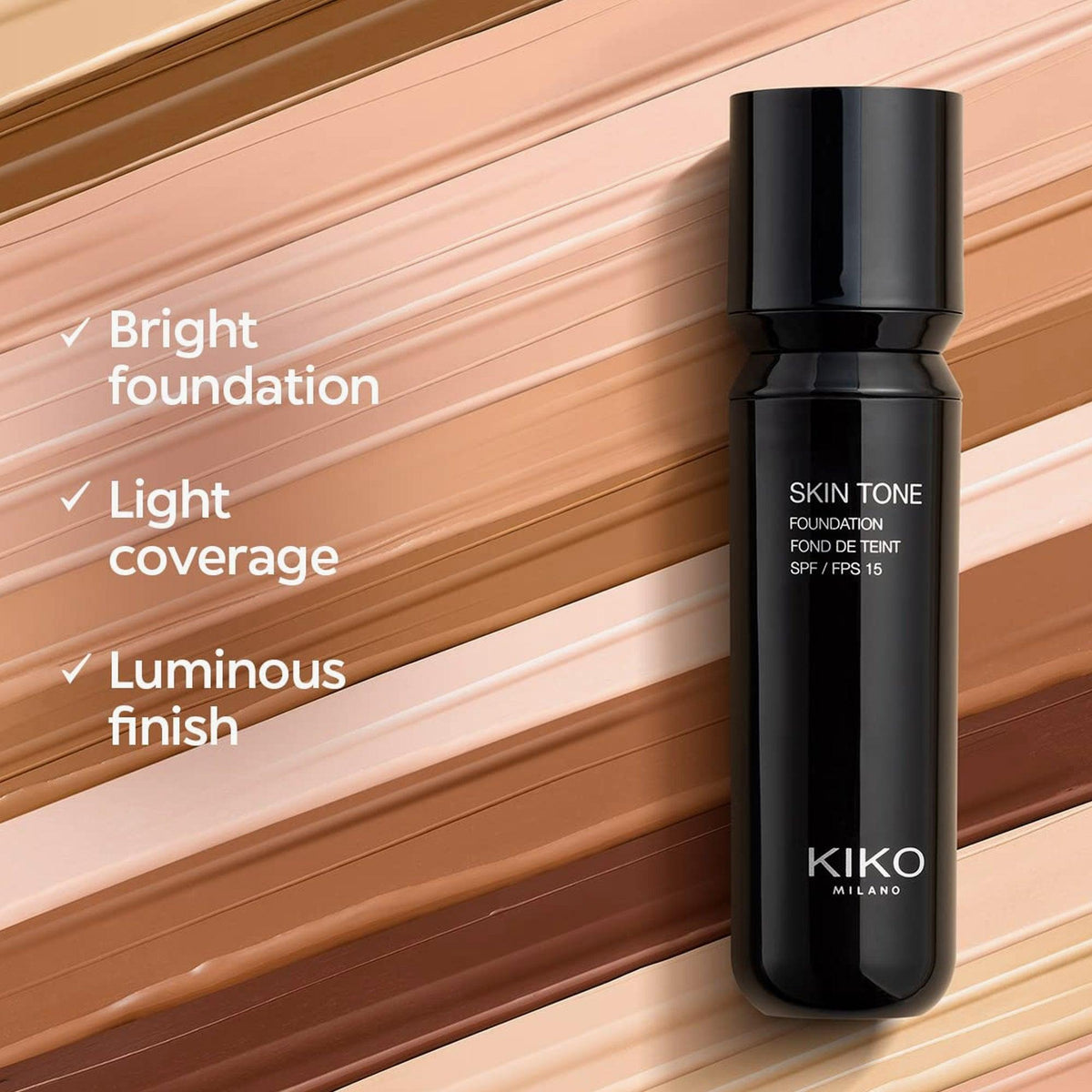 Kiko Milano Skin Tone Foundation SPF15 30ml