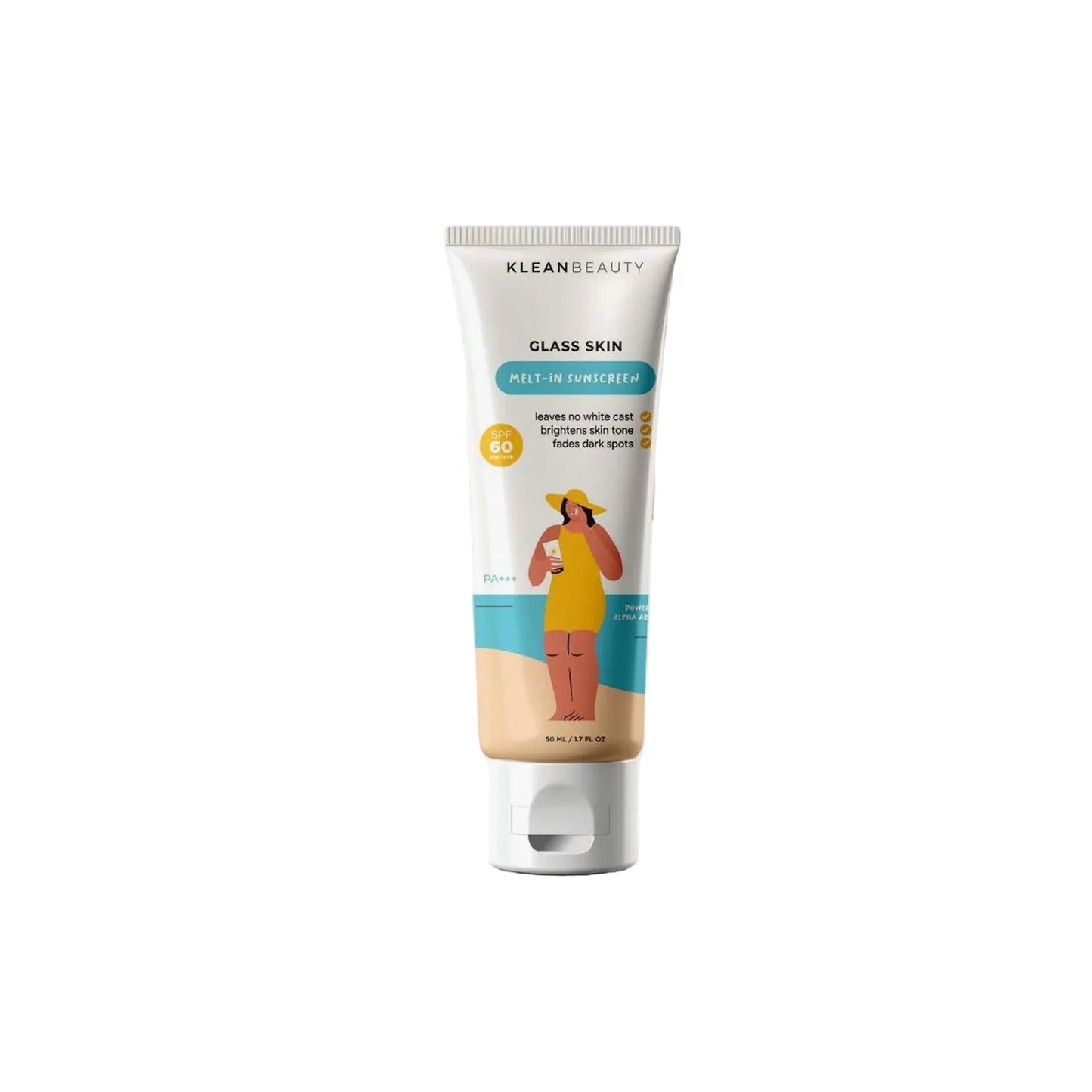Klean Beauty Glass Skin Melt-In Sunscreen SPF60 PA+++