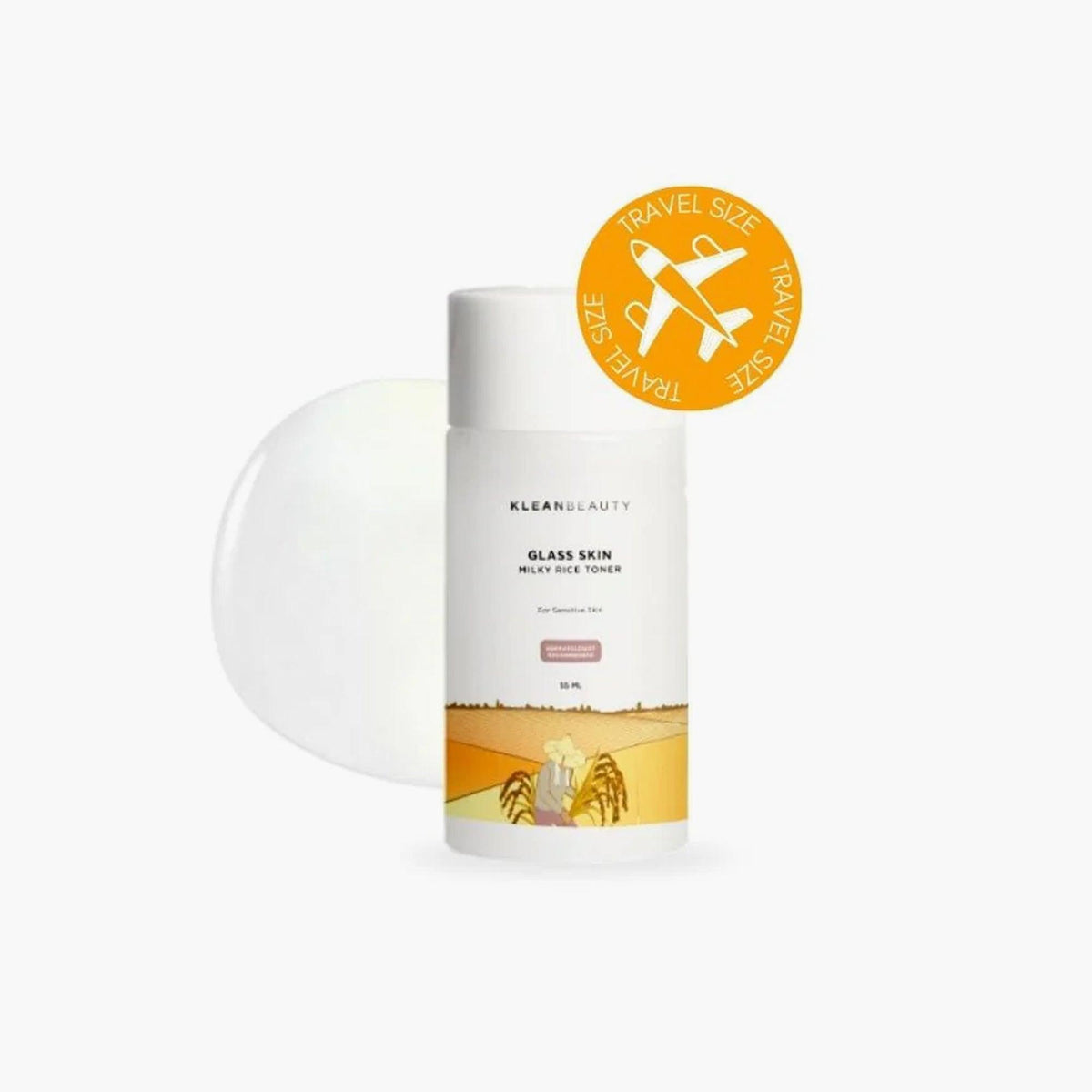 Klean Beauty Glass Skin Milky Rice Toner