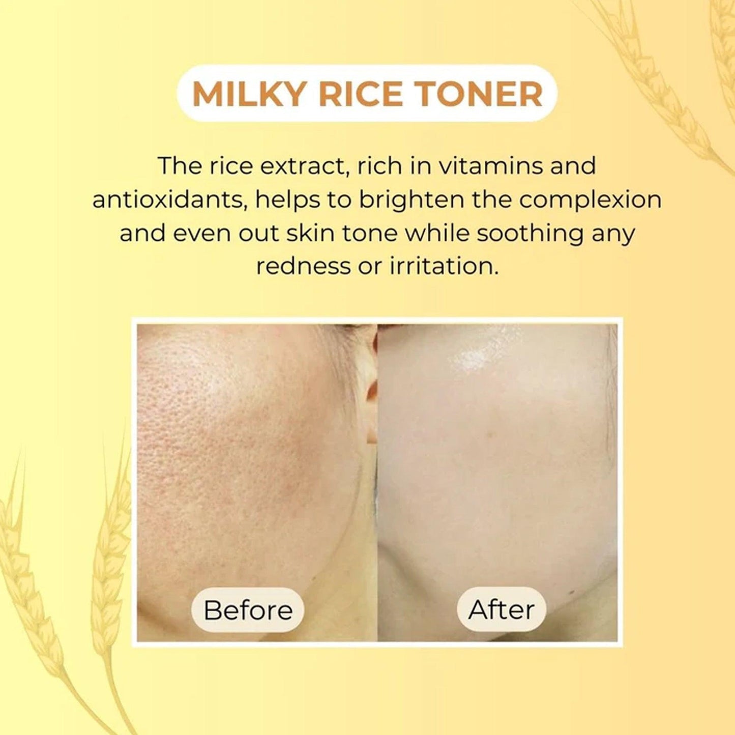 Klean Beauty Glass Skin Milky Rice Toner