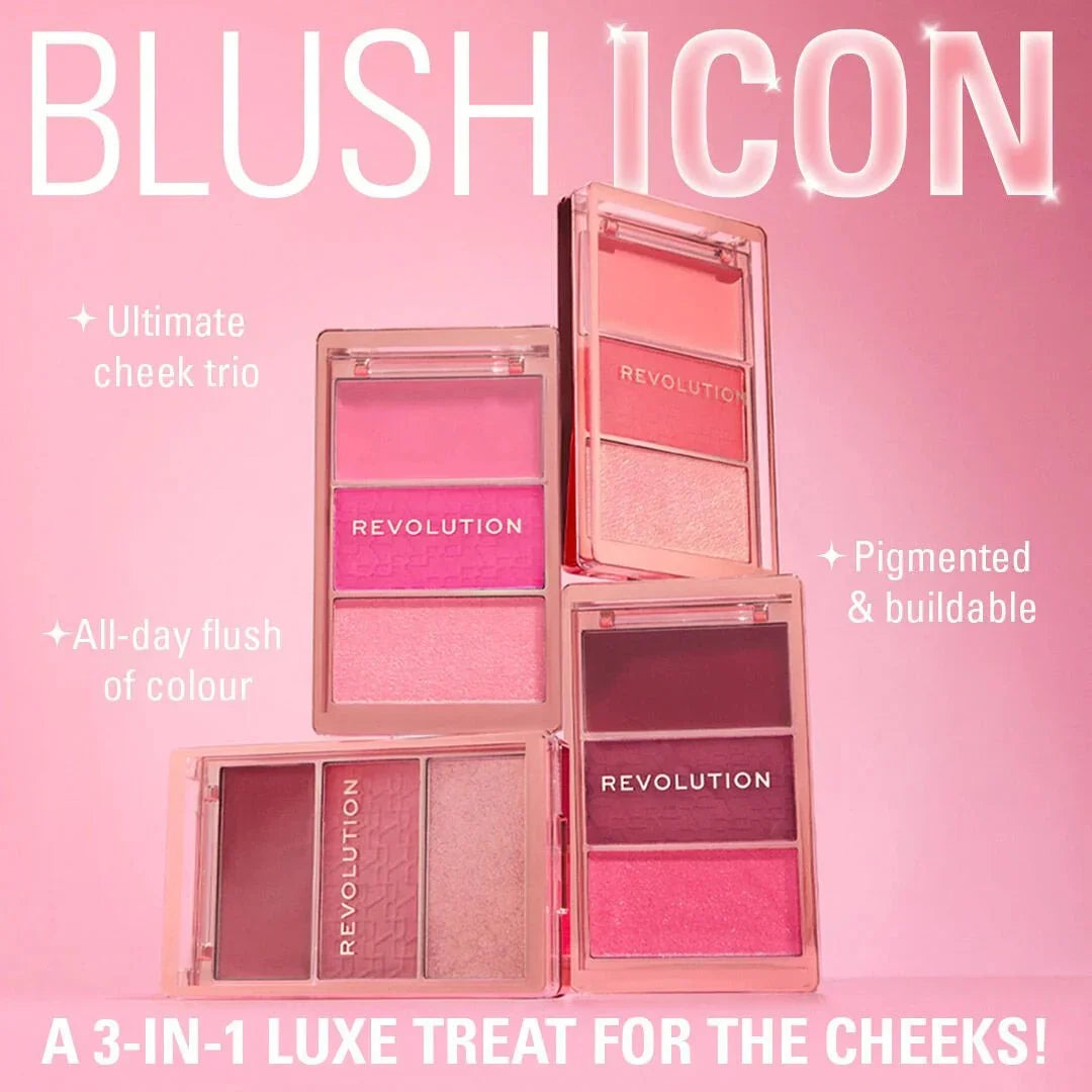 Revolution Icon Blush Palette 9.8gm