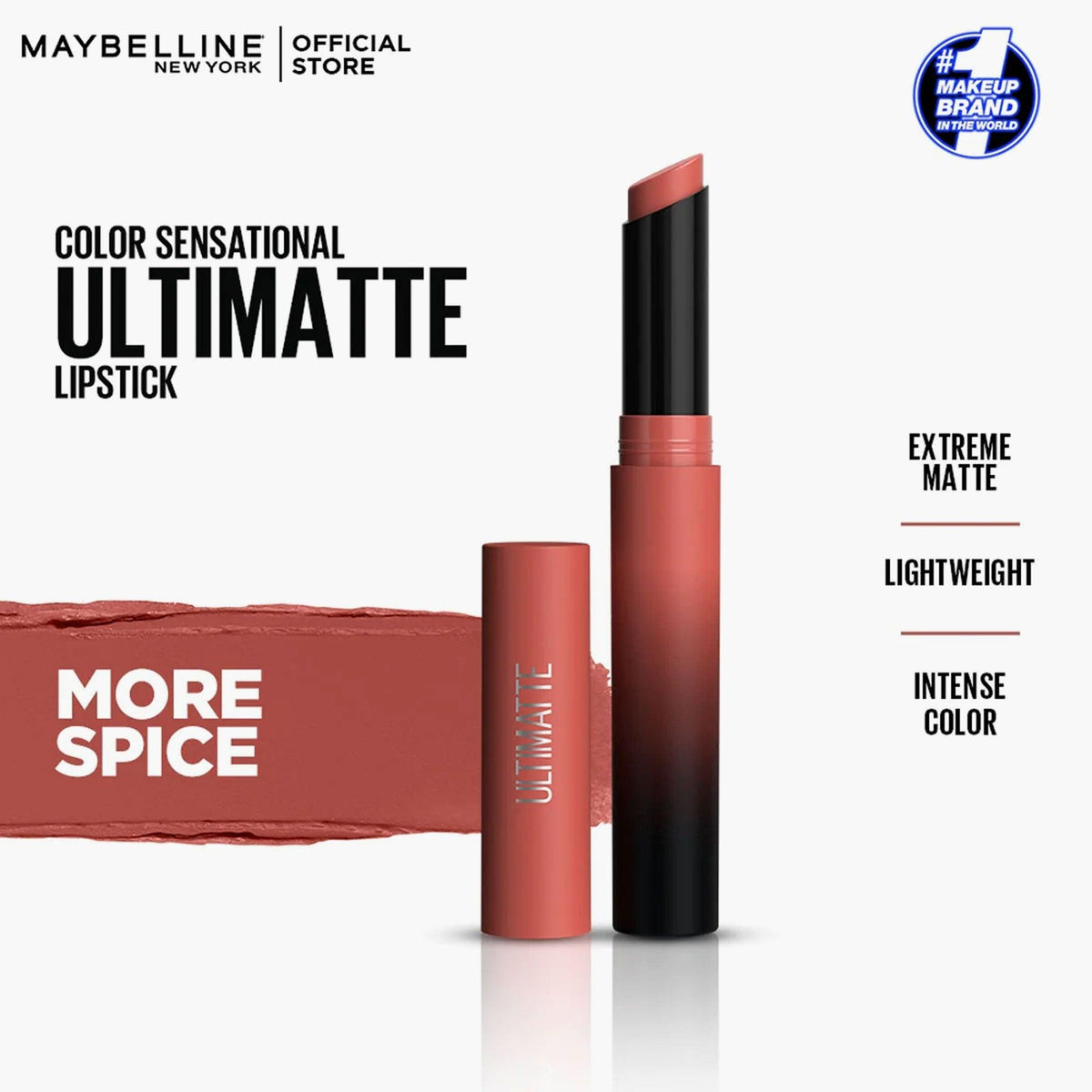 Maybelline Color Sensational Ultimatte Slim Matte Lipstick 1.7gm