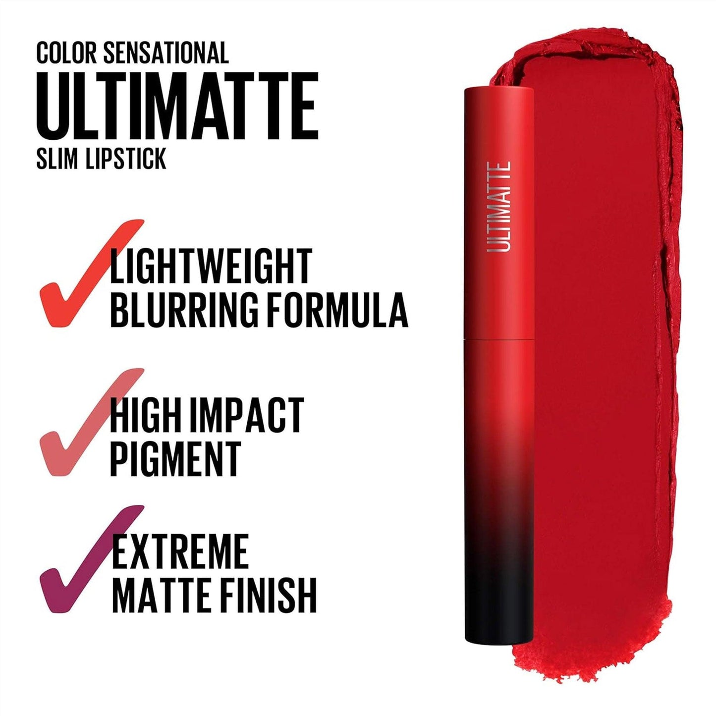 Maybelline Color Sensational Ultimatte Slim Matte Lipstick 1.7gm