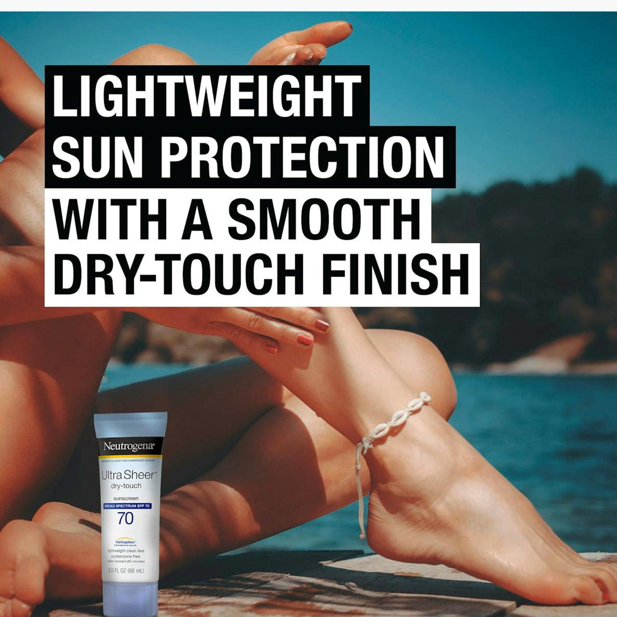 Neutrogena Ultra Sheer Dry-Touch Sunscreen Broad Spectrum SPF70