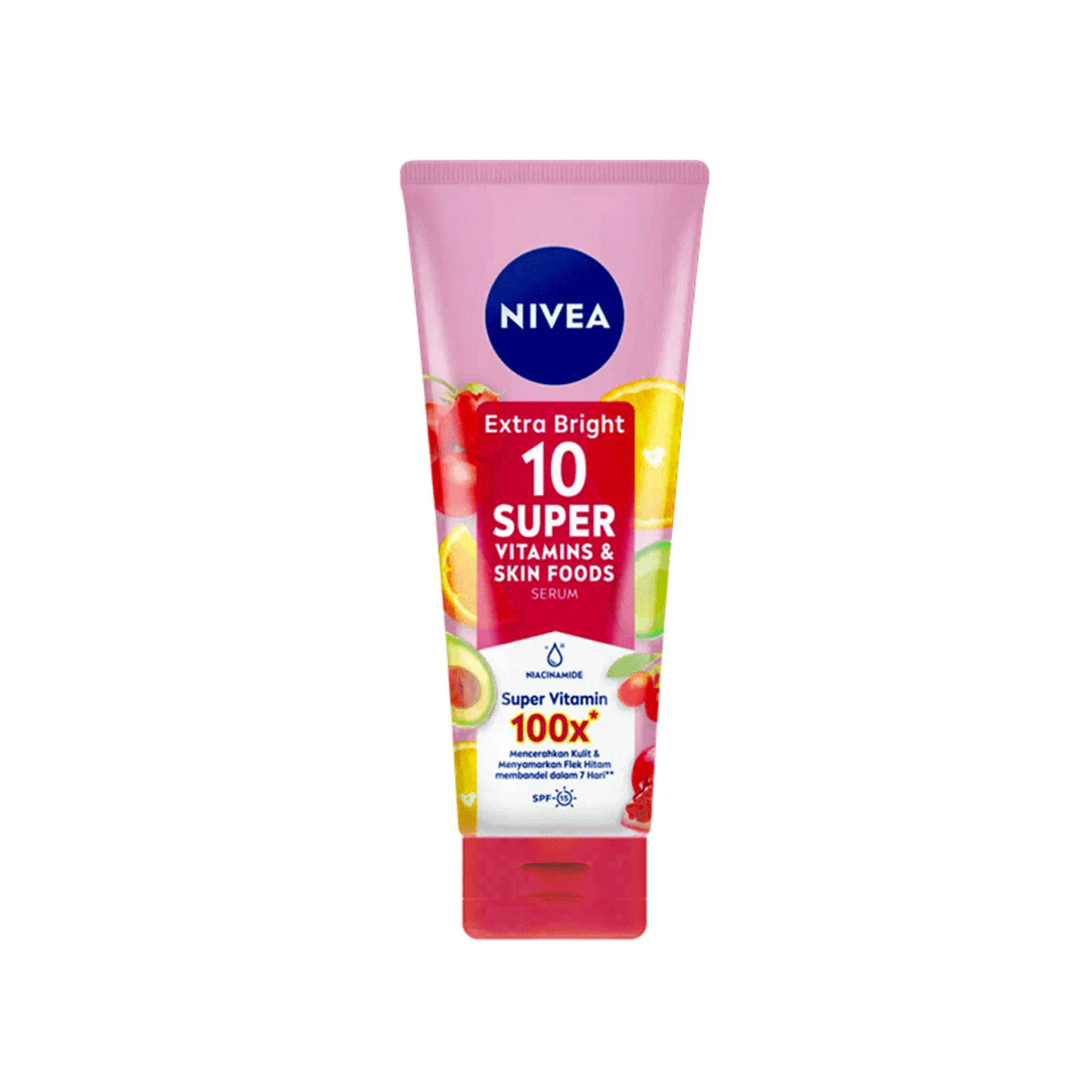 Nivea Extra Bright Body Serum Lotion with 10 Super Vitamins