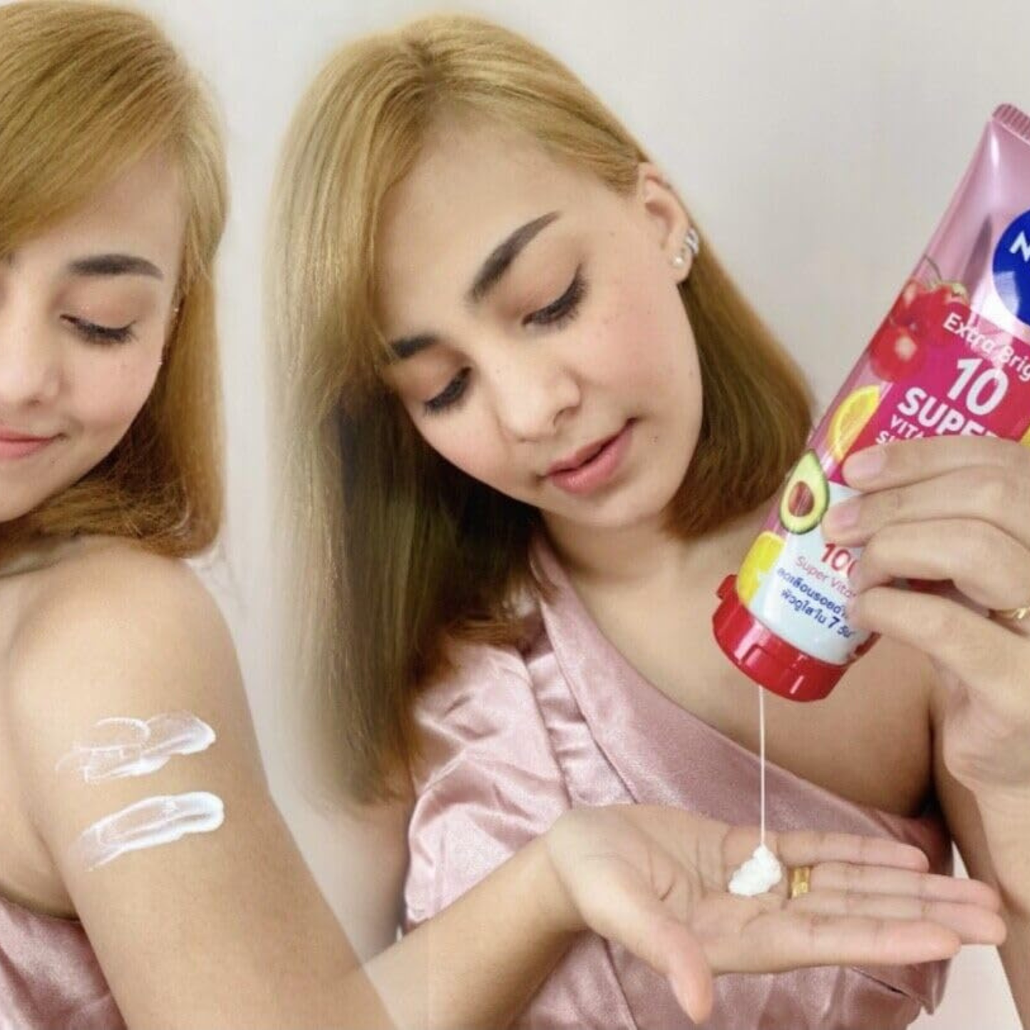 Nivea Extra Bright Body Serum Lotion with 10 Super Vitamins