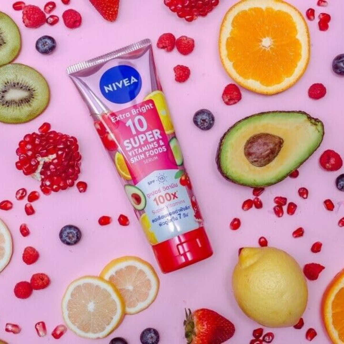 Nivea Extra Bright Body Serum Lotion with 10 Super Vitamins