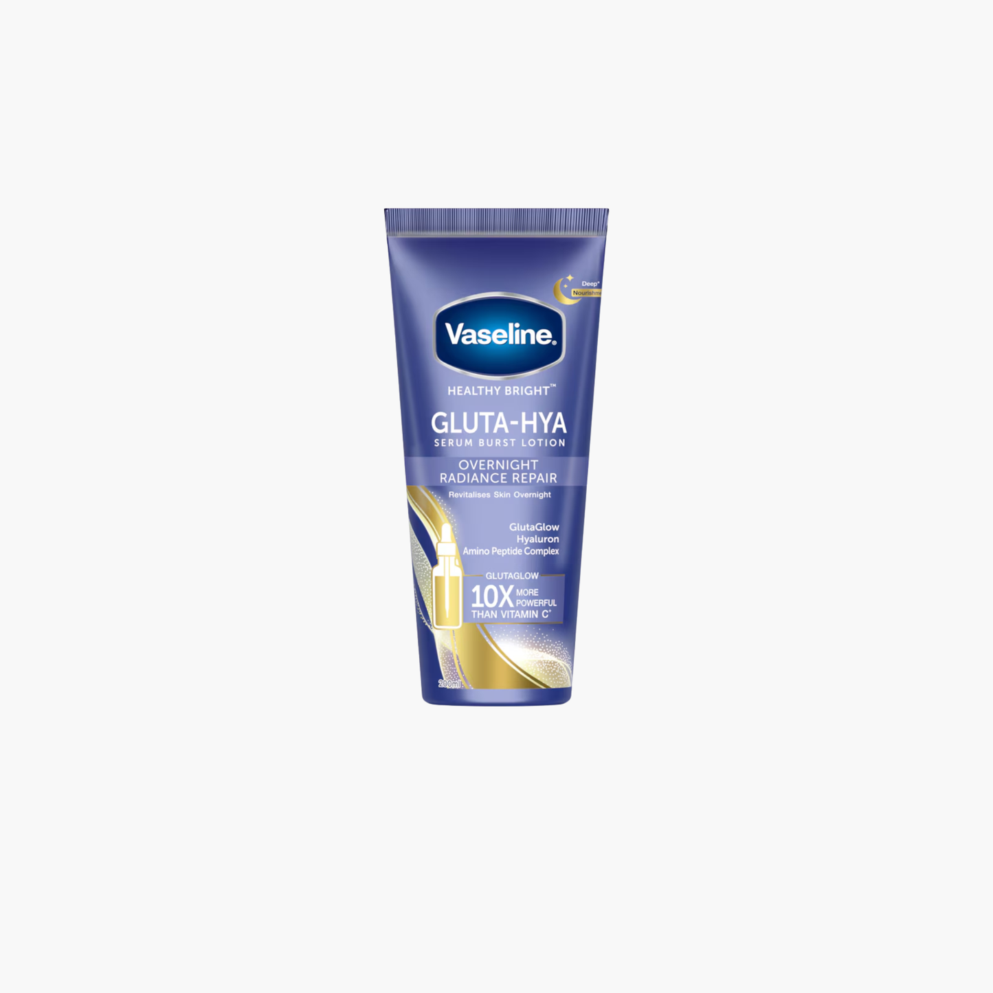 Vaseline Healthy Bright Gluta-Hya Over Night Radiance Repair Serum Burst Lotion