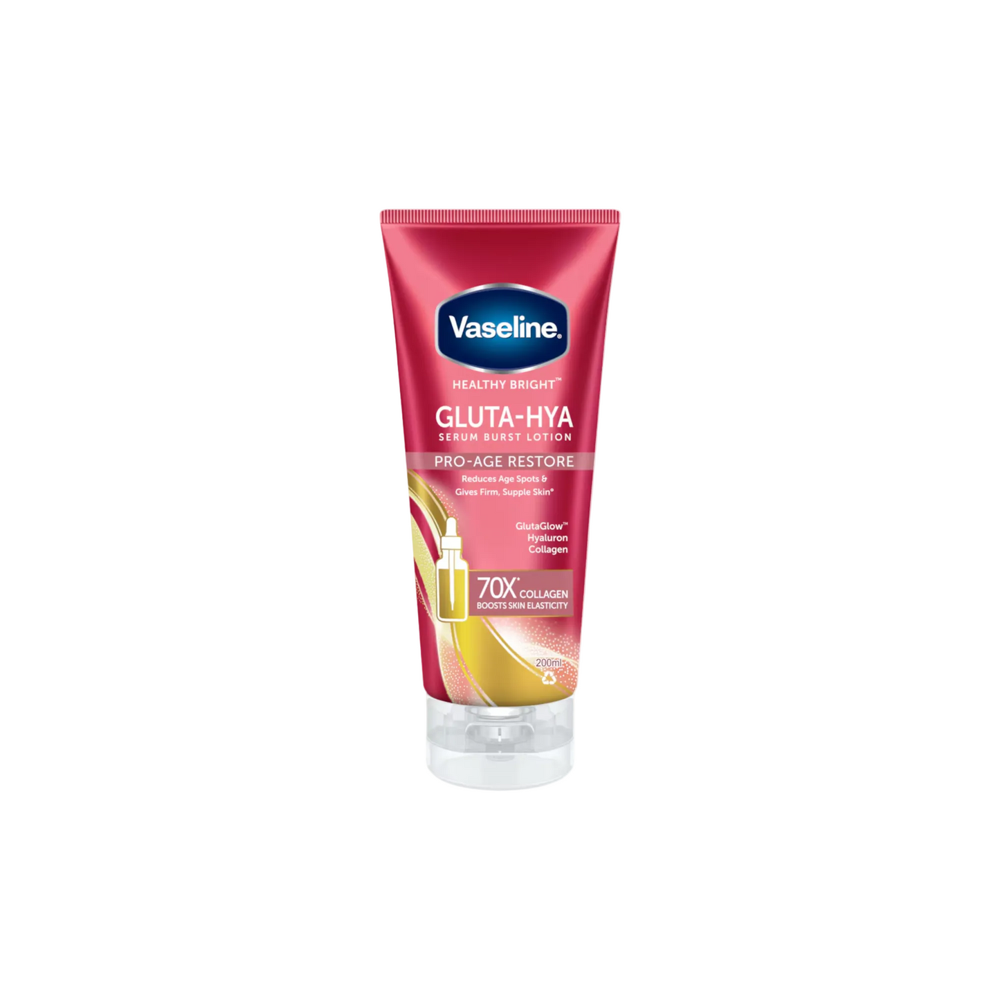 Vaseline Healthy Bright Gluta-Hya Pro-Age Restore Serum Burst Lotion