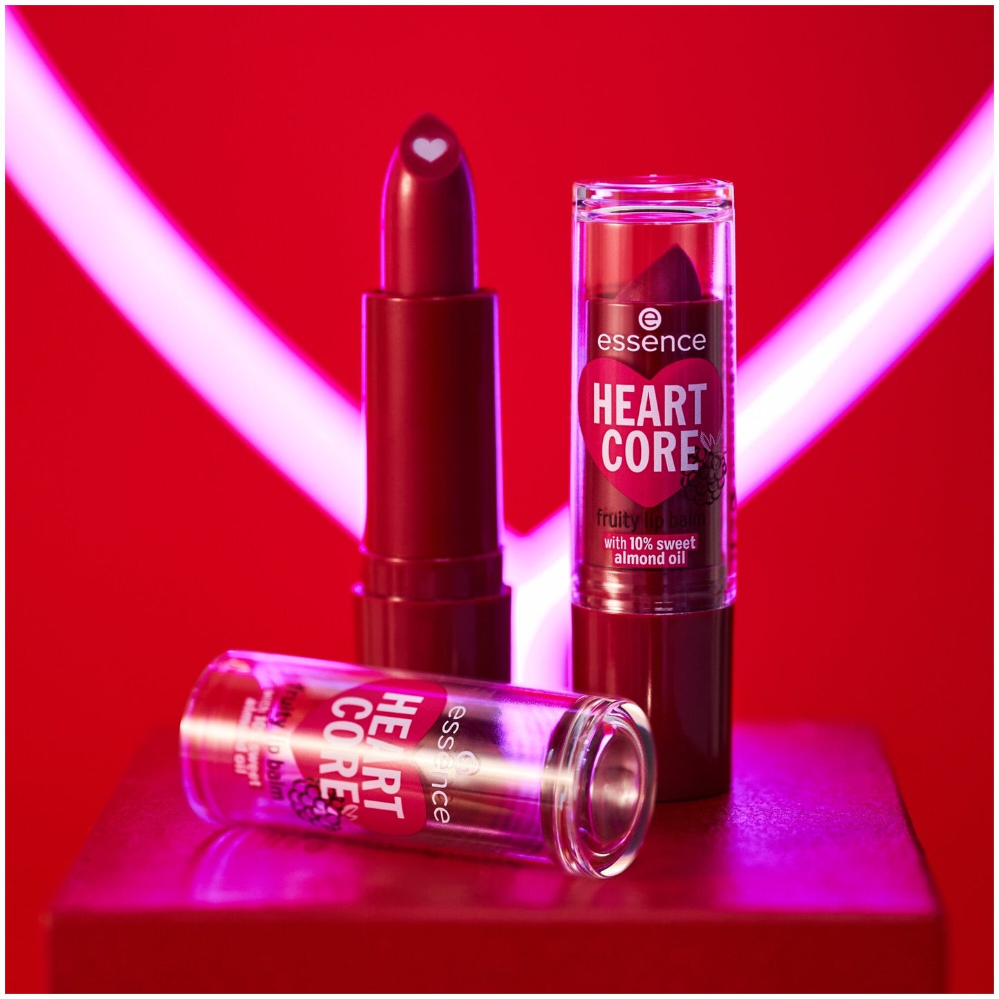 Essence Heart Core Fruity Lip Balm 3gm
