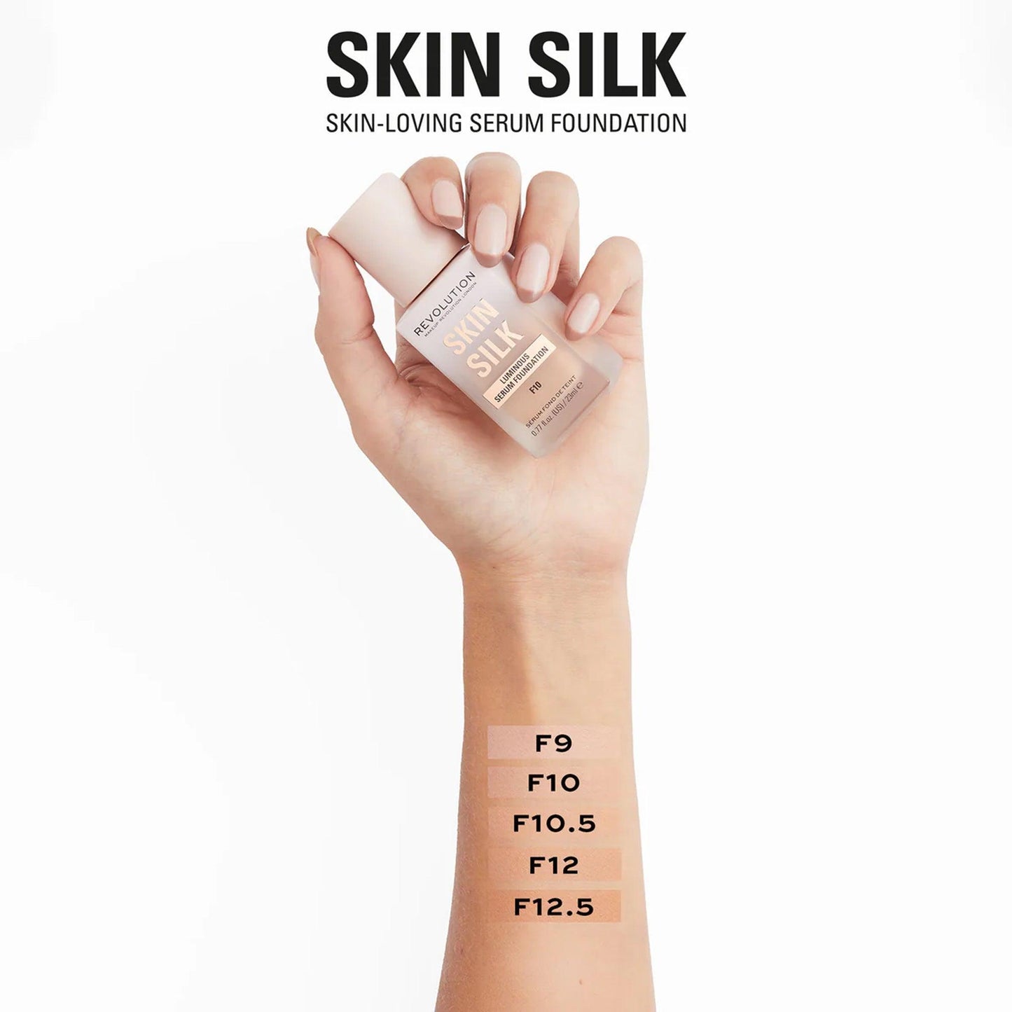Revolution Skin Silk Luminous Serum Foundation 23ml