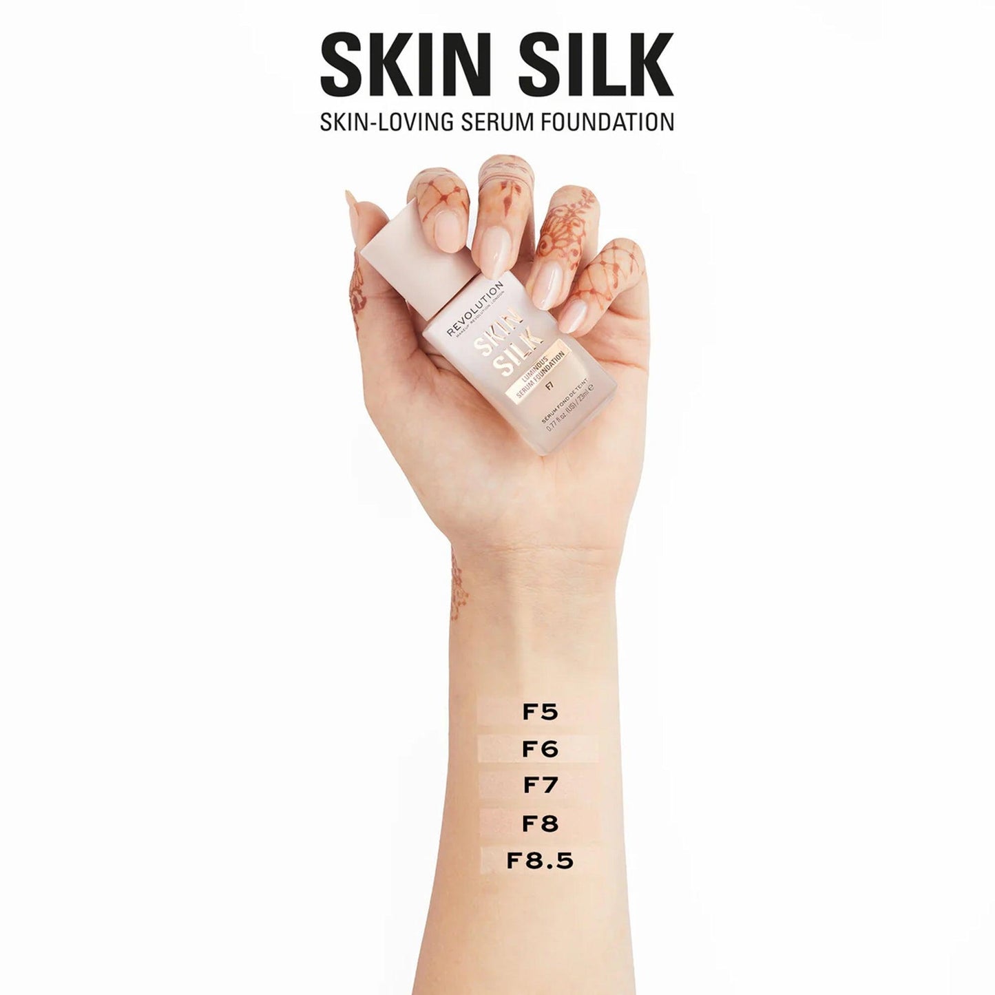Revolution Skin Silk Luminous Serum Foundation 23ml