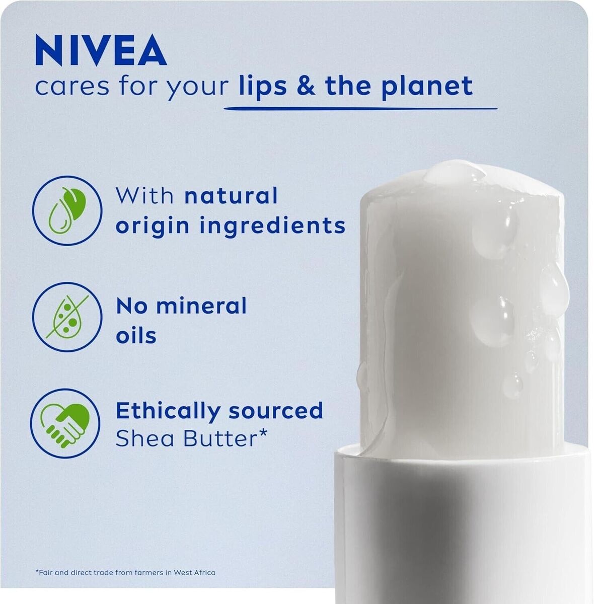 Nivea 24H Moisture Lip Balm Hydro Care 4.8gm