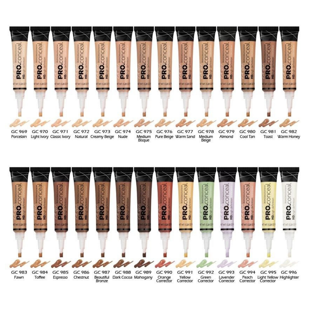 L.A. Girl HD Pro Conceal High Definition Concealer GC957 Cool Nude 8gm