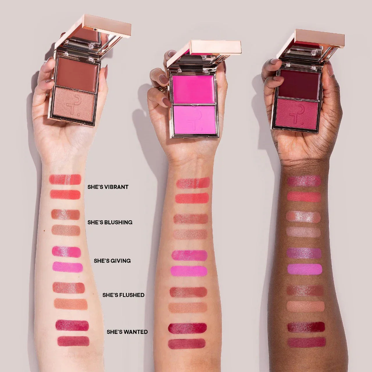 Patrick TA Major Headlines Double Take Creme & Powder Blush Duo 10gm