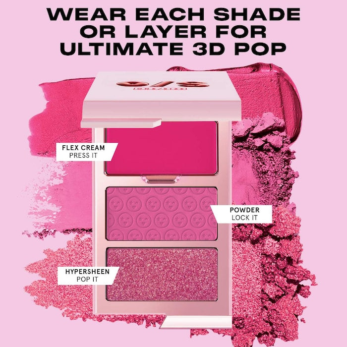 One Size Cheek Clapper 3D Blush Trio Palette 11gm