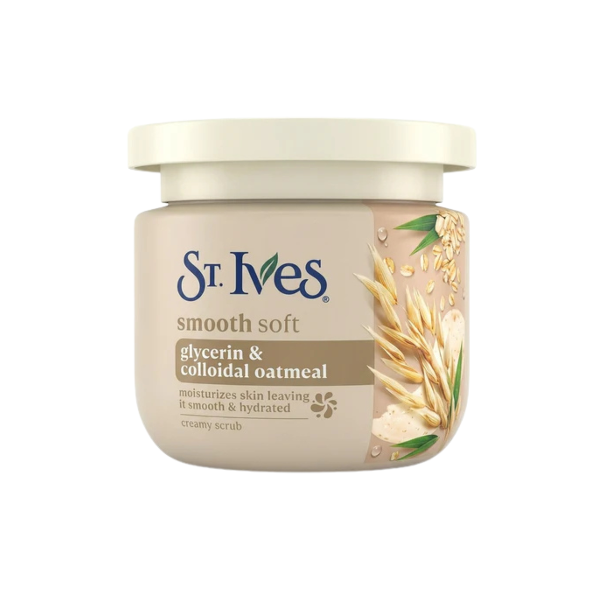 St'Ives Smooth Soft Glycerin & Colloidal Oatmeal Creamy Scrub
