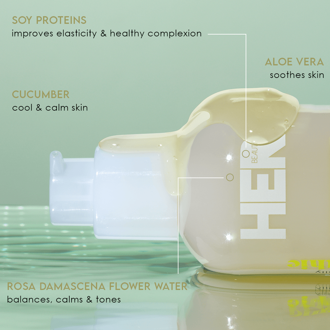 Her Beauty Soy Smoothie 4-In-1 Brightly Charged Jelly Cleanser 200ml