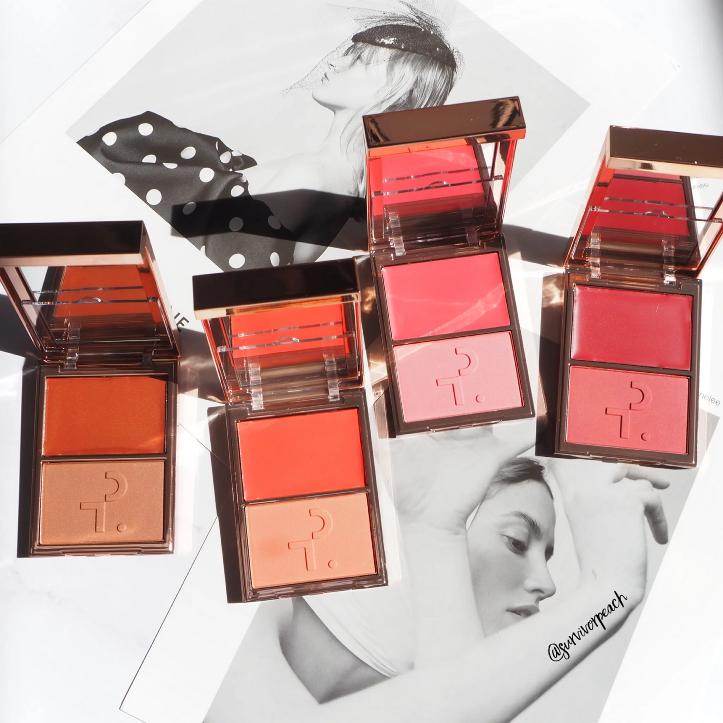 Patrick TA Major Headlines Double Take Creme & Powder Blush Duo 10gm